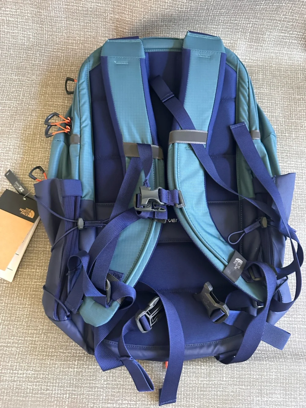 The North Face Borealis Backpack 28L Space Eagle Blue Navy Orange NWT